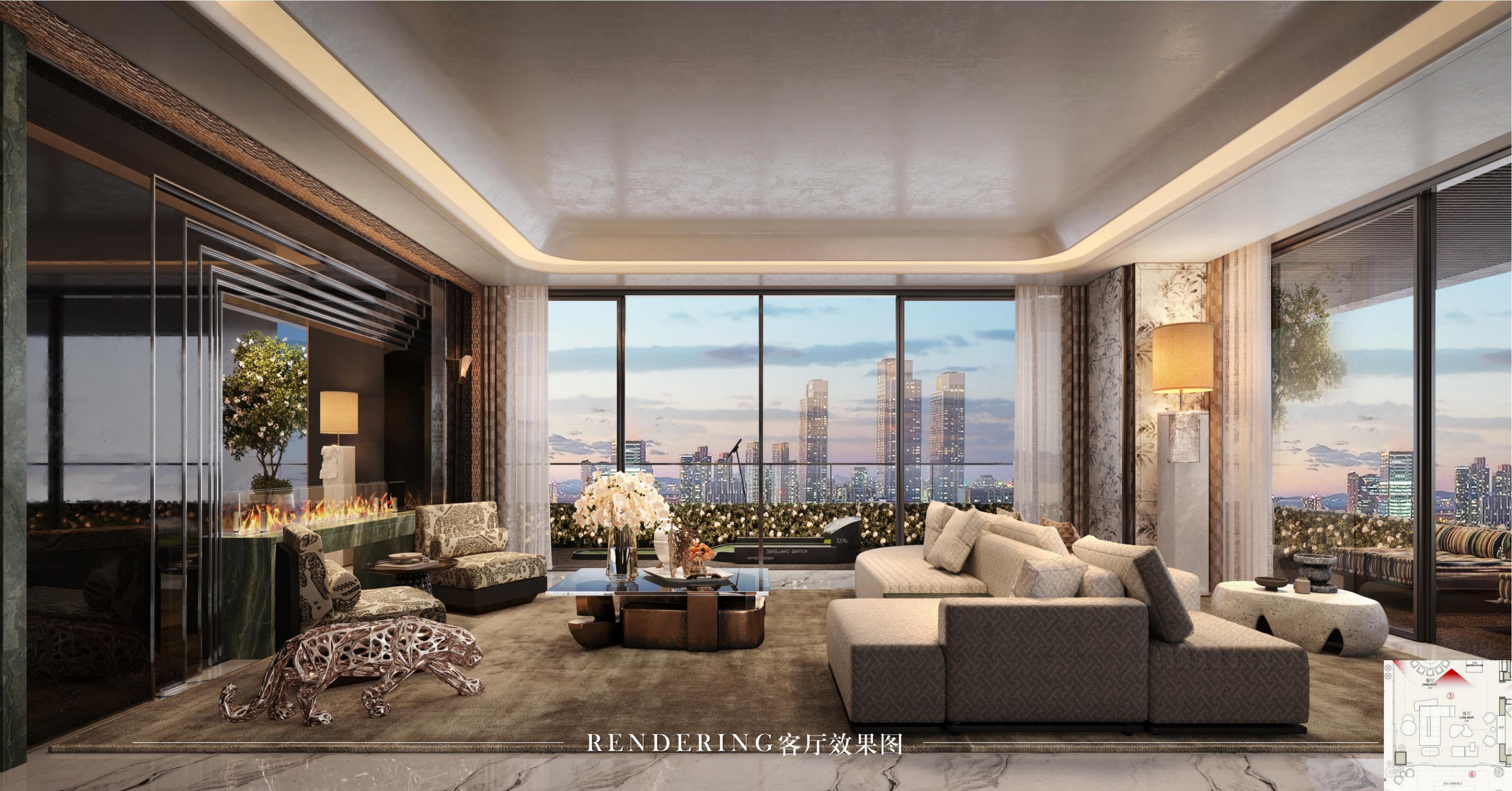 680㎡世界级豪宅大平层样板间设计方案 (25)